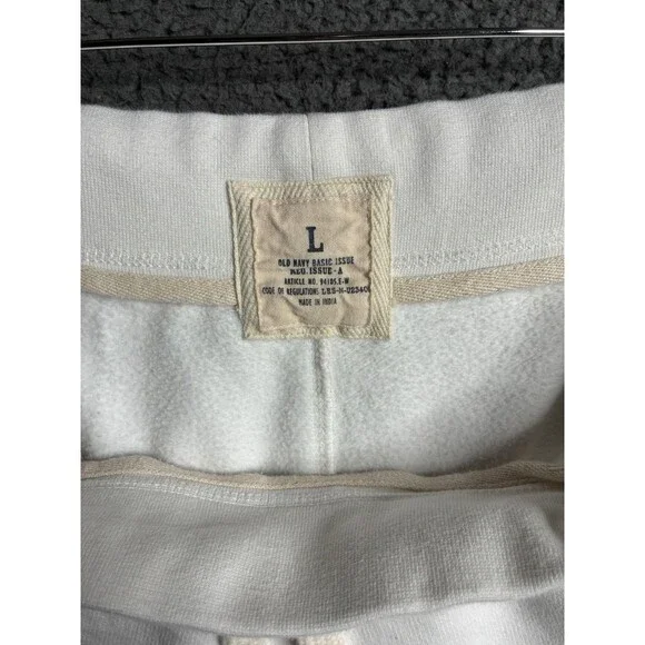 Vintage Old Navy Sweatpants Sz Large Baggy Stripe Y2K Draw String Wide Leg